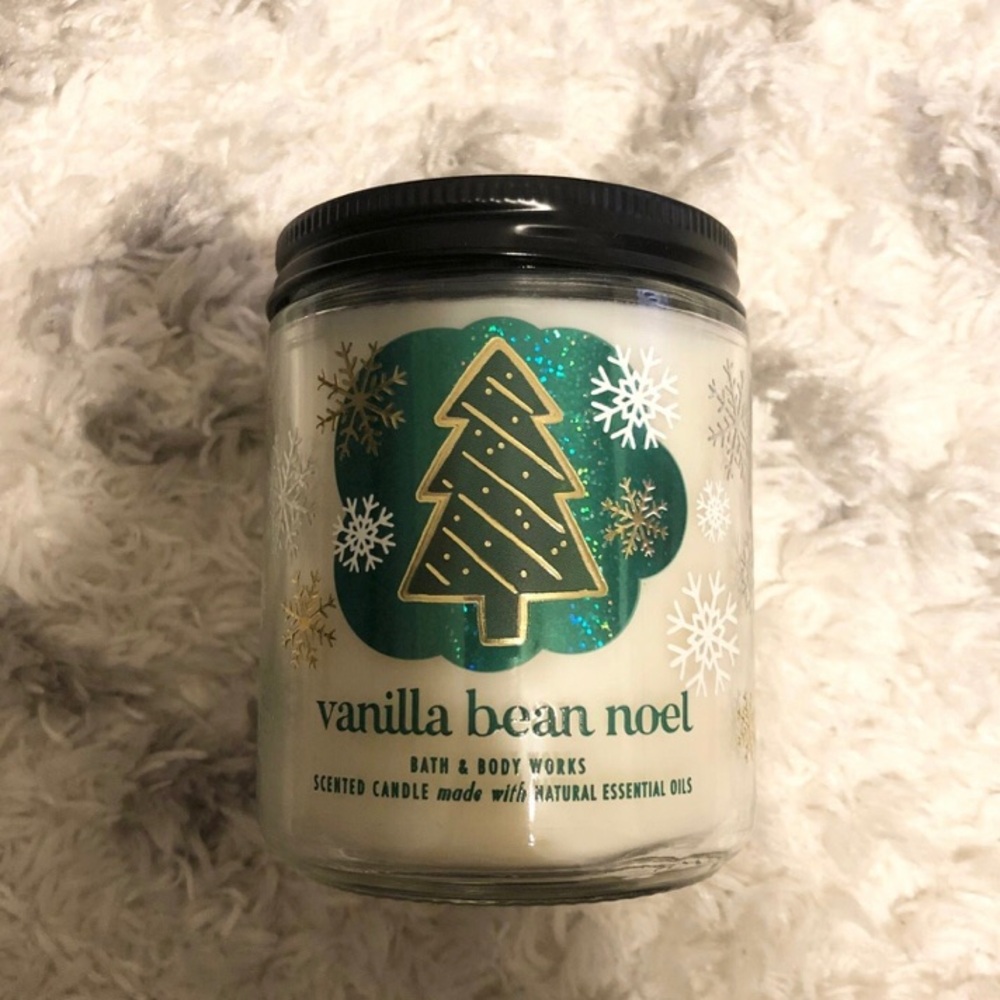 Bath & Body Works VANILLA BEAN NOEL SINGLE WICK CANDLE 7 oz / 198 g
